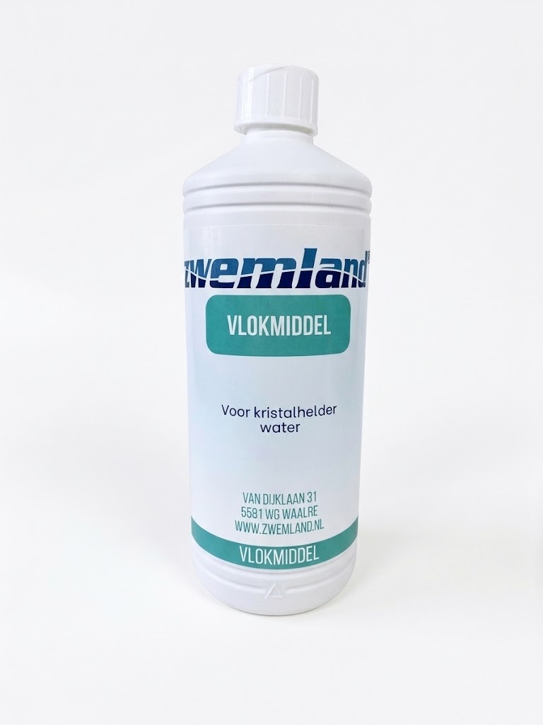 Vlokmiddel zwembad vloeibaar 1 liter - Anti Floc - Vlokker