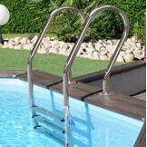 GRE Zwembad Normandie Set Grenen Rond 500 cm