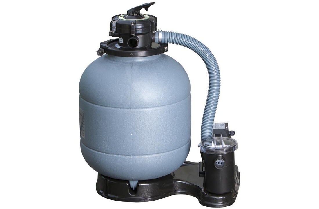 GRE Zwembad Normandie Set Grenen Rond 500 cm