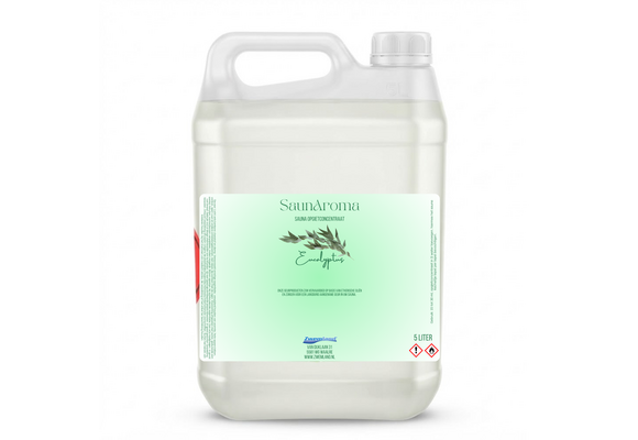 SaunAroma Sauna opgietmiddel Eucalyptus 5 Liter
