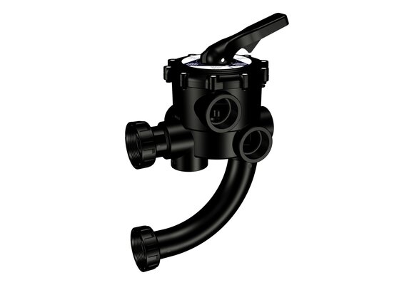 Astral 6-wegklep 2'' sidemount model - Classic Plus meerwegklep