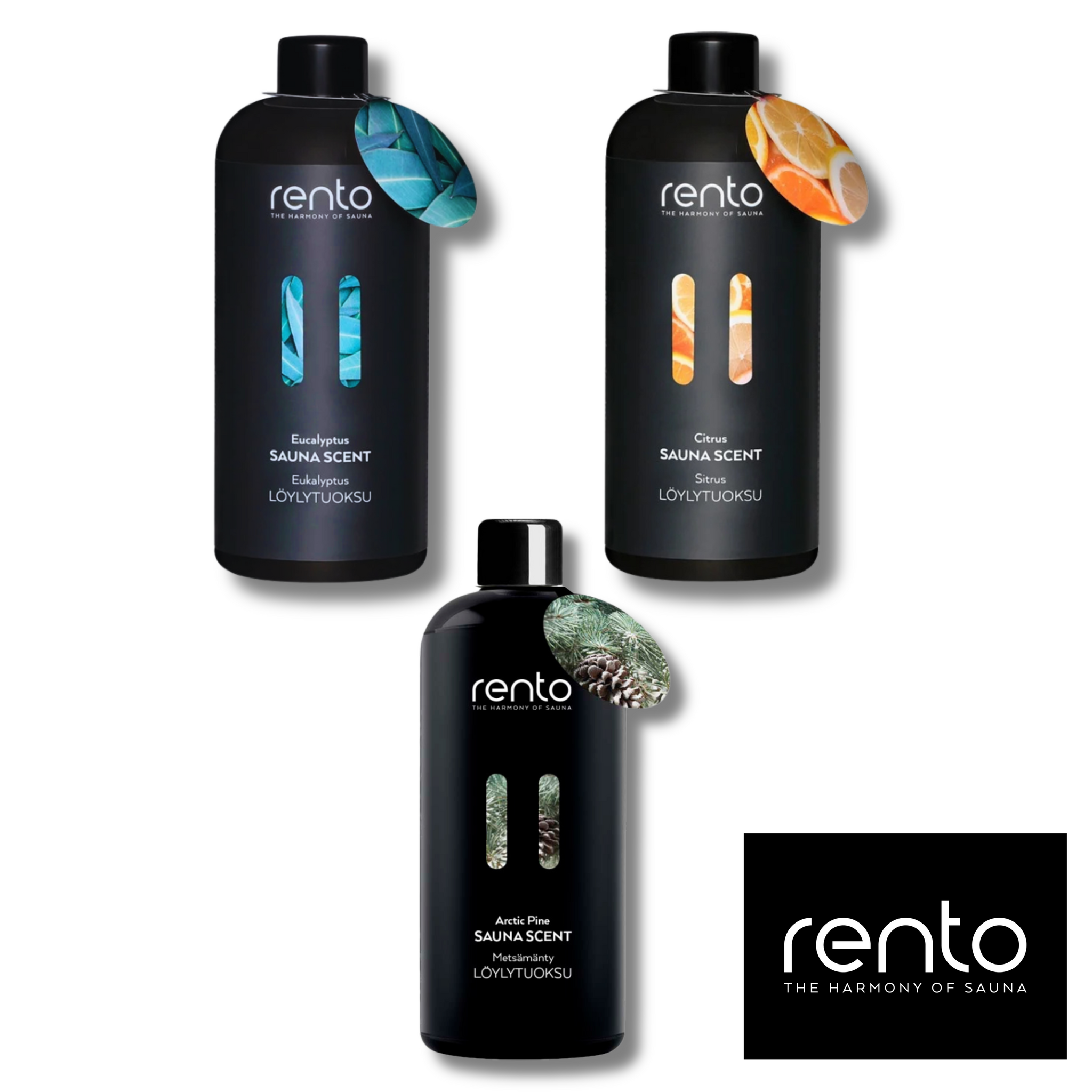 Rento Sauna Geur Winter cadeauset 3 x 400 ml