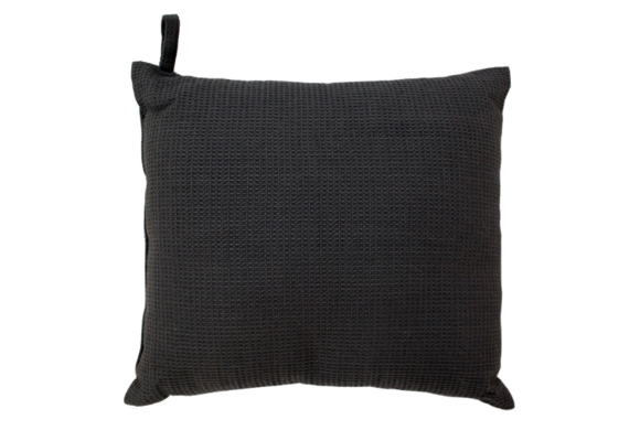 Emendo sauna kussen donkergrijs 26 x 30 cm