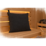 Emendo sauna kussen donkergrijs 26 x 30 cm