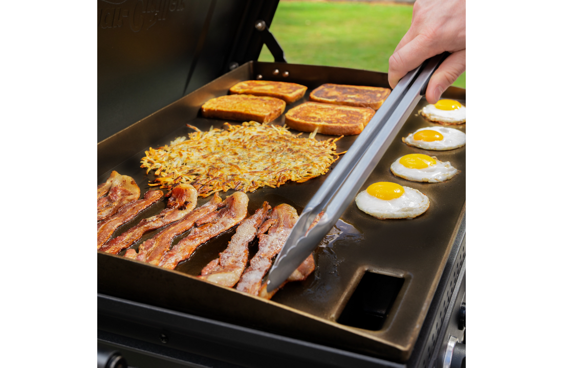 Char-Griller Flat Iron 3-Brander Gas Bakplaat / Plancha