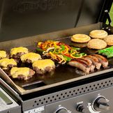 Char-Griller Flat Iron 3-Brander Gas Bakplaat / Plancha