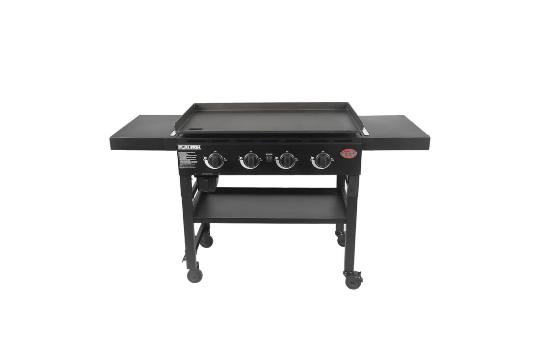 Char-Griller Flat Iron 4-Brander Gas Bakplaat / Plancha