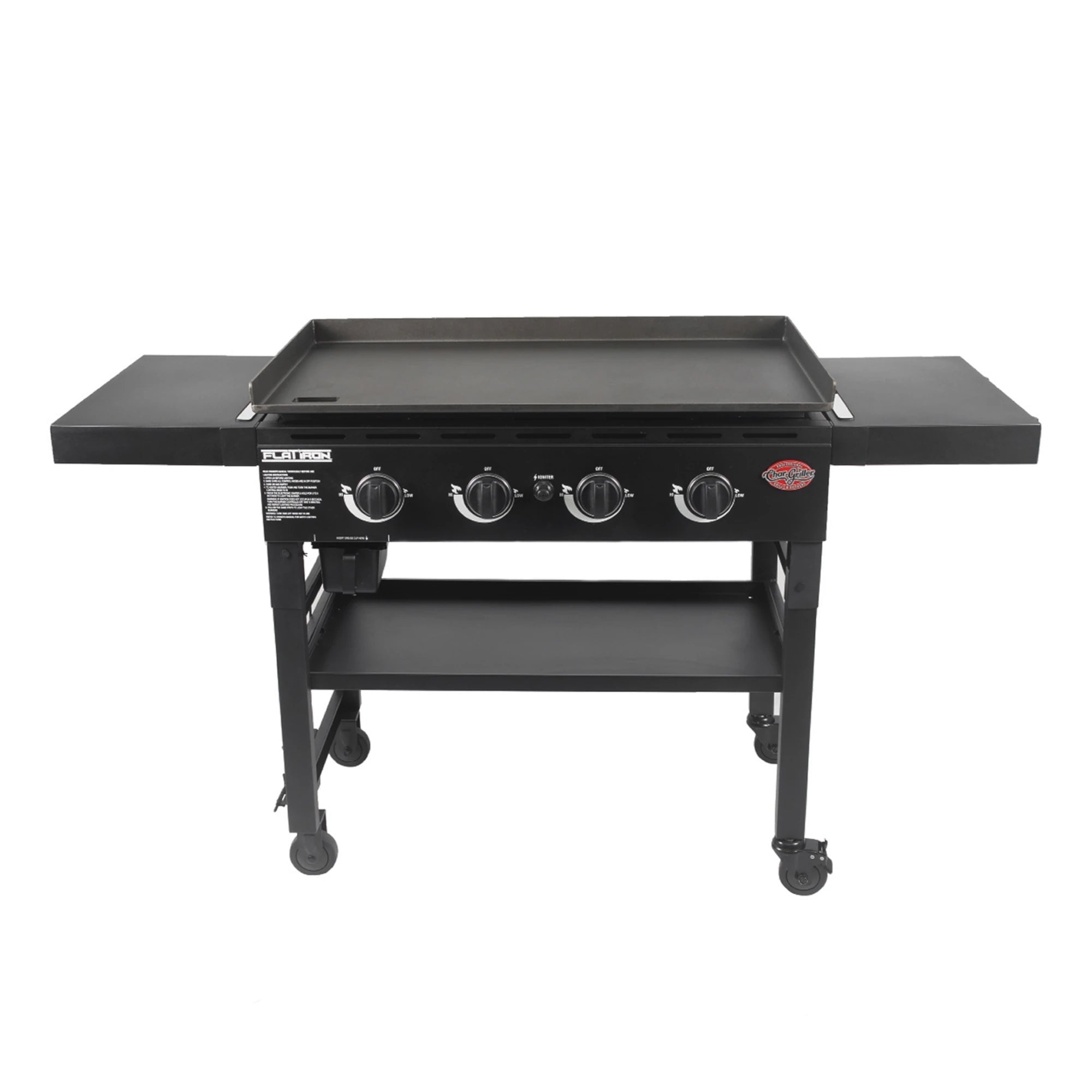 Char-Griller Flat Iron 4-Brander Gas Bakplaat / Plancha