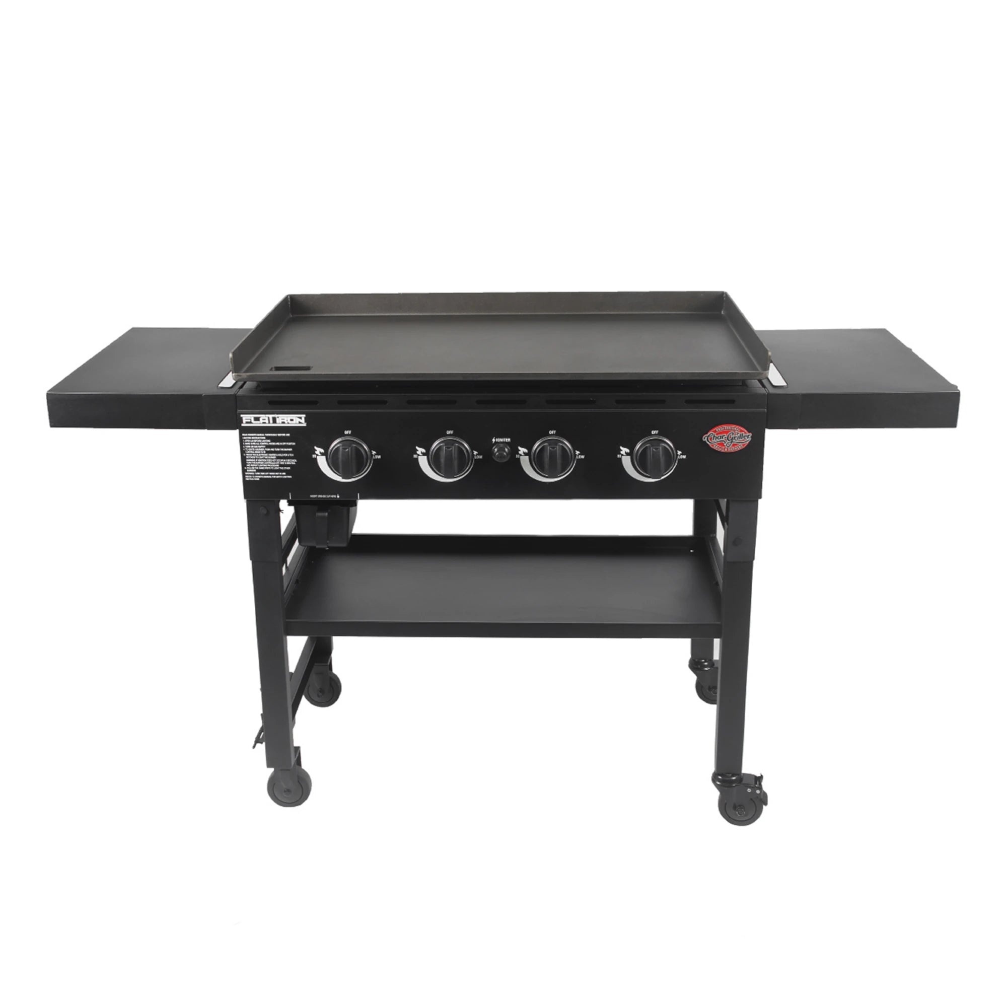Char-Griller Flat Iron 4-Brander Gas Bakplaat / Plancha