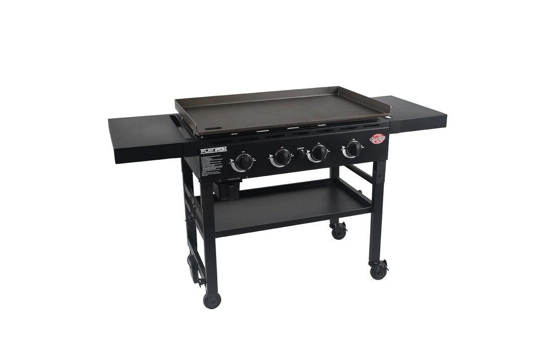 Char-Griller Flat Iron 4-Brander Gas Bakplaat / Plancha