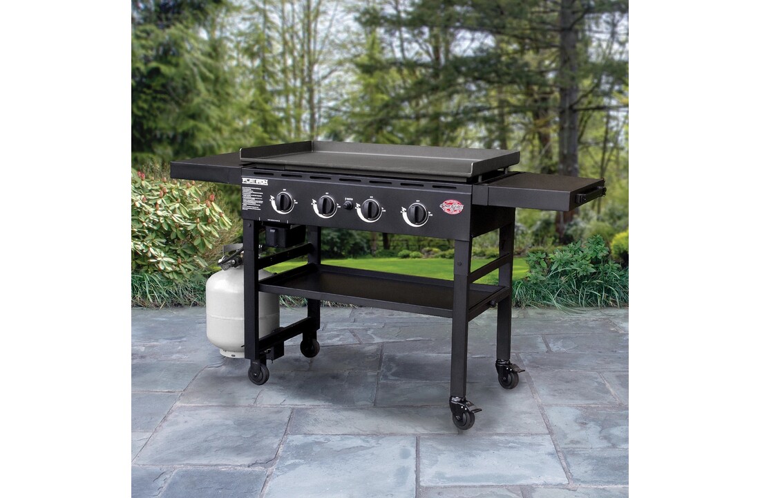Char-Griller Flat Iron 4-Brander Gas Bakplaat / Plancha