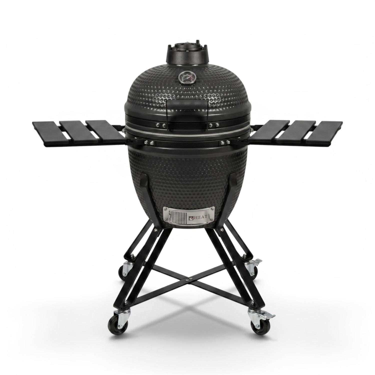 HEAT Kamado Fyregg 18 Keramische Kamado BBQ – Zwart