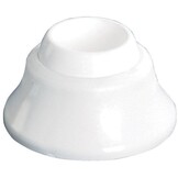 Zwembadtrap Rubber Dop wit - 2 stuks