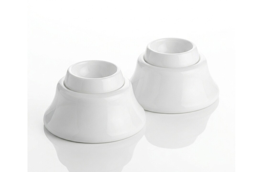 Zwembadtrap Rubber Dop wit - 2 stuks