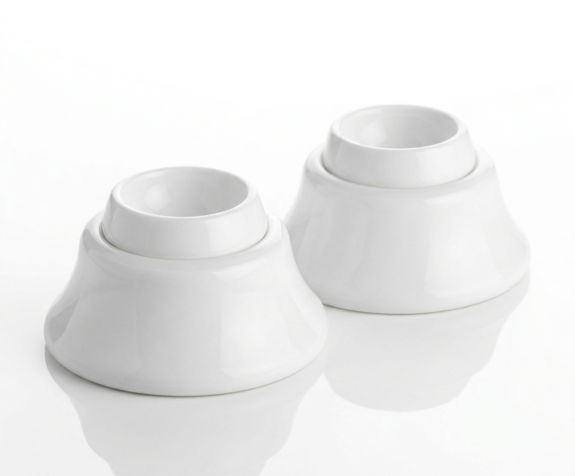 Zwembadtrap Rubber Dop wit - 2 stuks