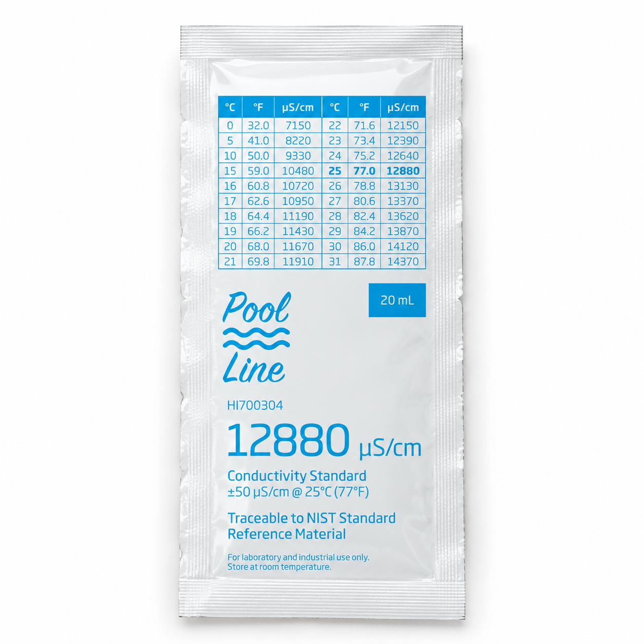 Pool Line Geleidbaarheidsvloeistof 12880 µS/cm