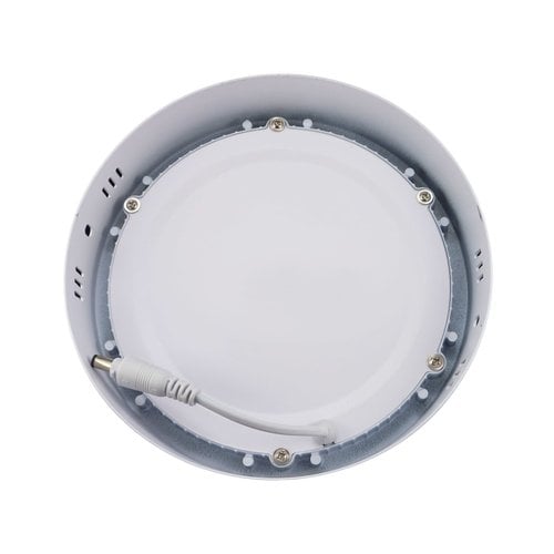 LED Downlight Opbouw Plafondlamp Rond | 6W | 3000K Warm Wit
