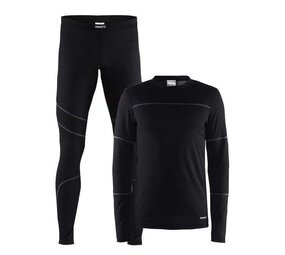 Craft Baselayer Set - Black/Granite Craft Baselayer Set - Black/Granite