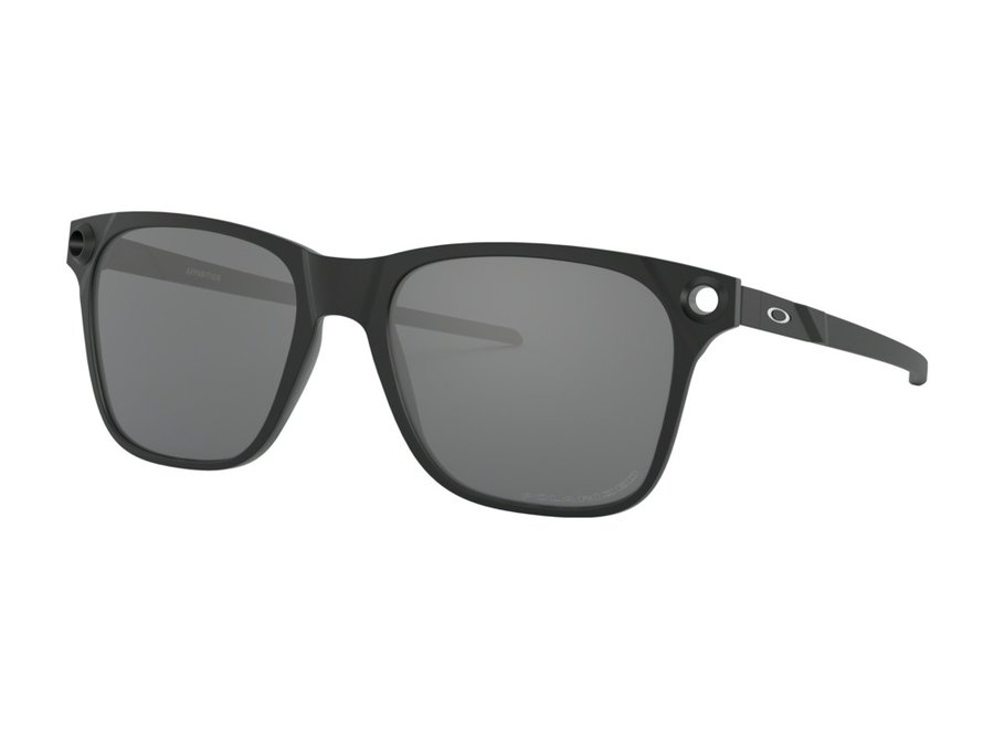 Oakley Apparition – Satin Black w/Black Iridium Polarized - Free Style Sport