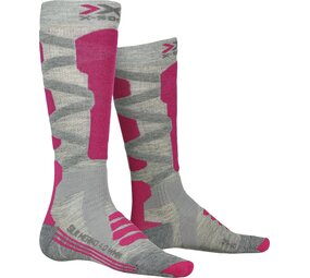 X-Socks Ski Silk Merino 4.0 - Grey / Pink X-Socks Ski Silk Merino 4.0 - Grey / Pink