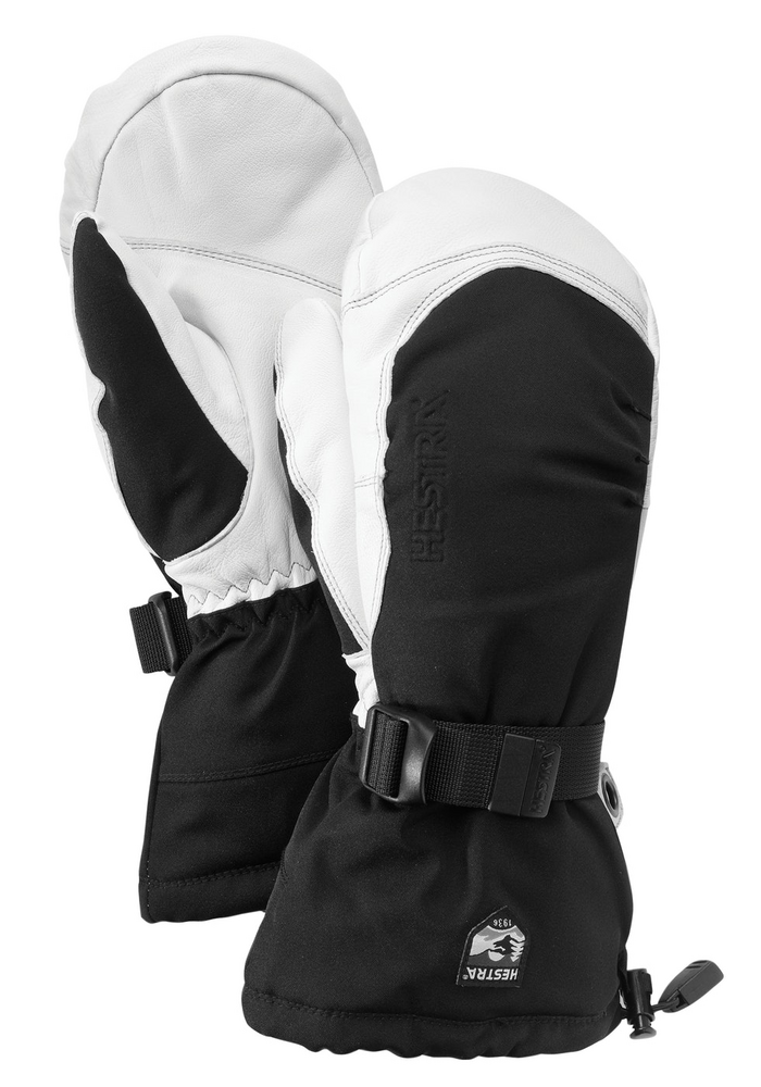 Hestra Army Leather Extreme Mitt – Black / Offwhite Hestra Army Leather Extreme Mitt – Black / Offwhite