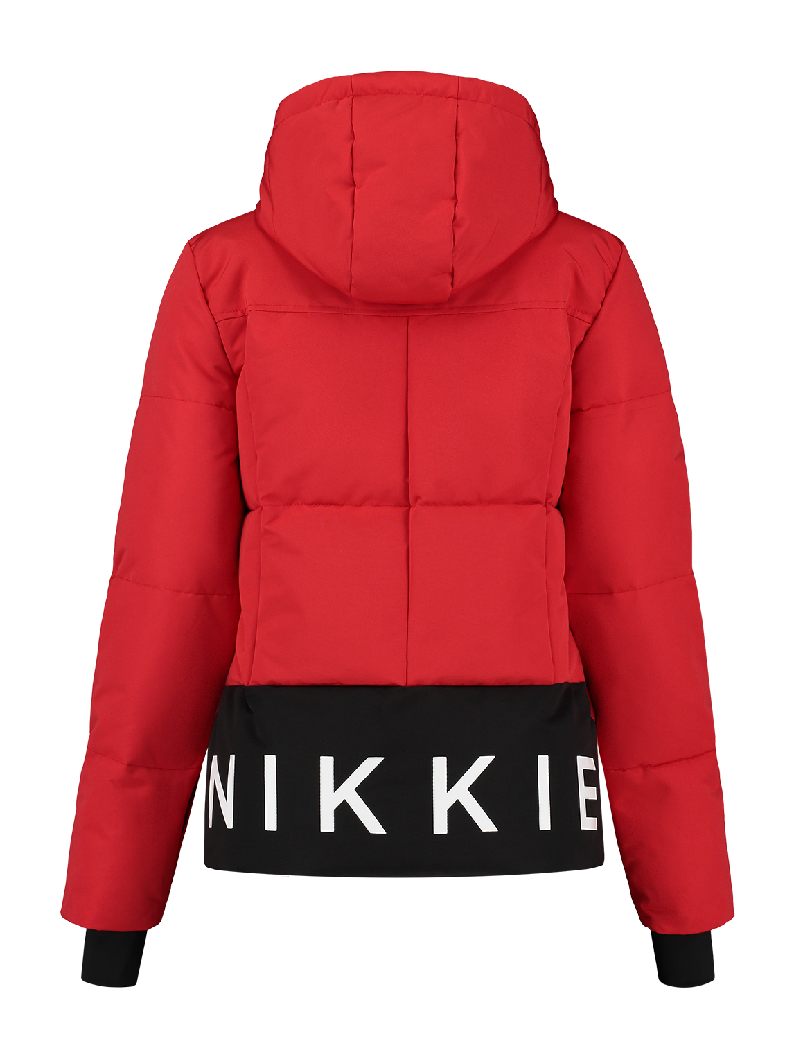 filter Voorbeeld Verlichten Nikkie Women's NIKKIE Logo Ski Jacket – Rough Red - Free Style Sport