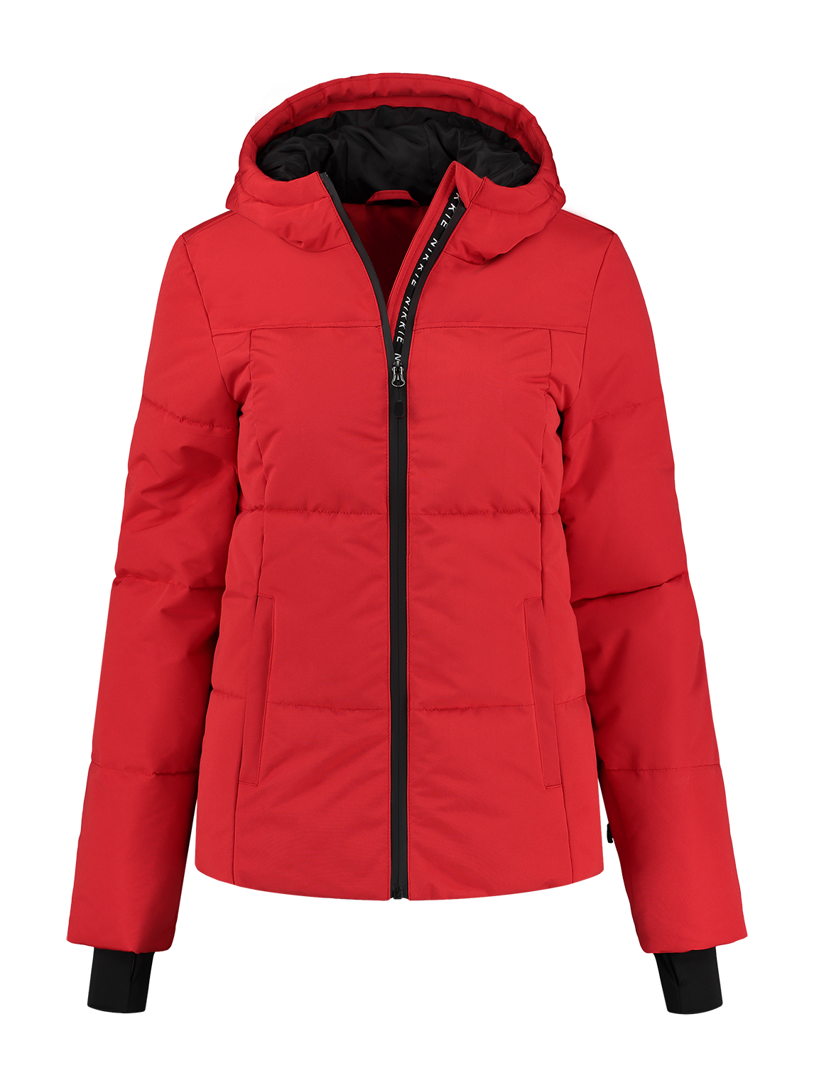 Beknopt Voorganger noot Nikkie Women's NIKKIE Logo Ski Jacket – Rough Red - Free Style Sport