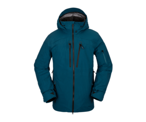 Volcom Men's Guch Stretch Gore Jacket – Slate Blue - Free Style Sport