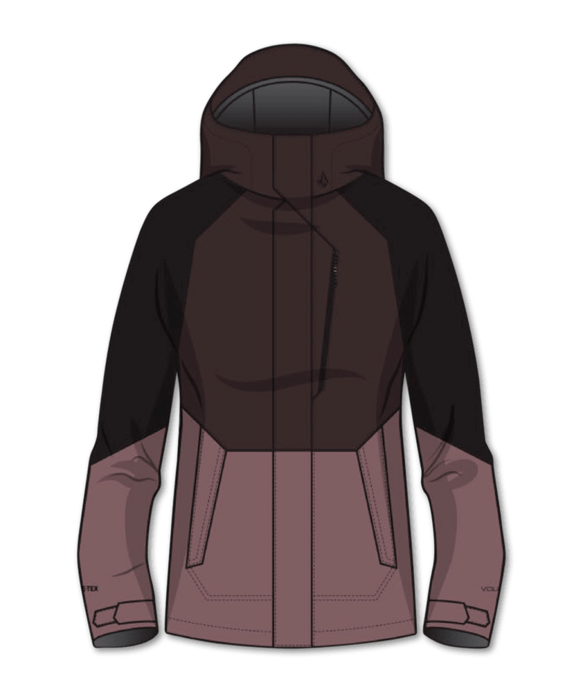 Volcom Aris Ins Gore Jacket – Black Plum Volcom Aris Ins Gore Jacket – Black Plum