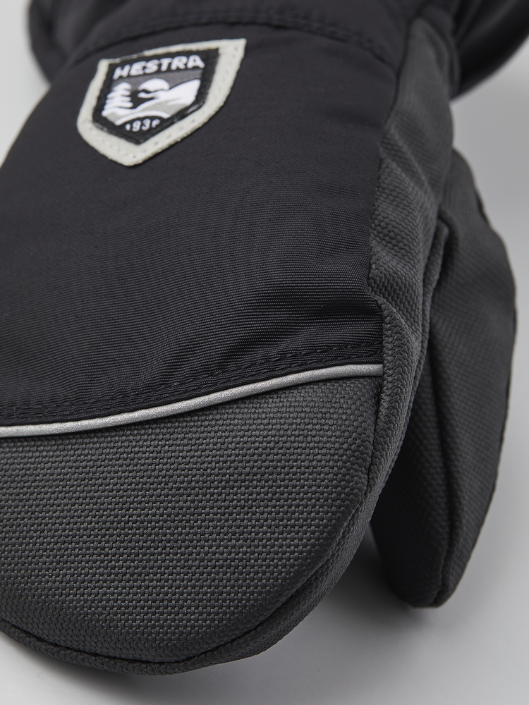 Hestra Akka Jr. – Mitt – Black Hestra Akka Jr. – Mitt – Black