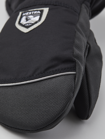 Hestra Akka Jr. – Mitt – Black Hestra Akka Jr. – Mitt – Black