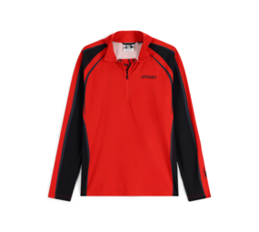 Spyder Throwback Lightweight T-Neck – Volcano