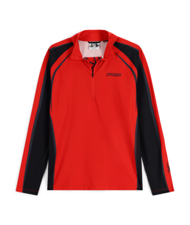 Spyder Throwback Lightweight T-Neck – Volcano