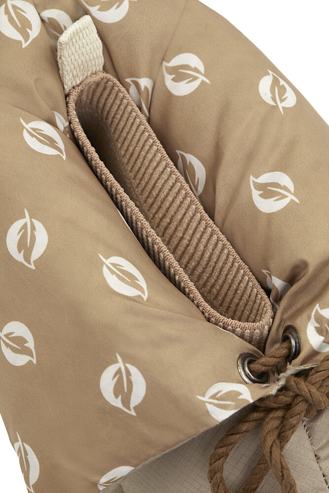 Flufié Goose Down Pillow Boots – Sand Beige