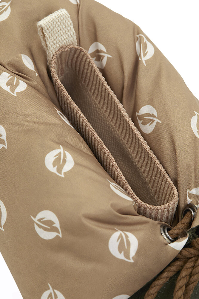 Flufié Goose Down Pillow Boot - Khaki