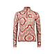 Mons Royale Women’S Cascade ¼ Zip – Retro Red Nordtek
