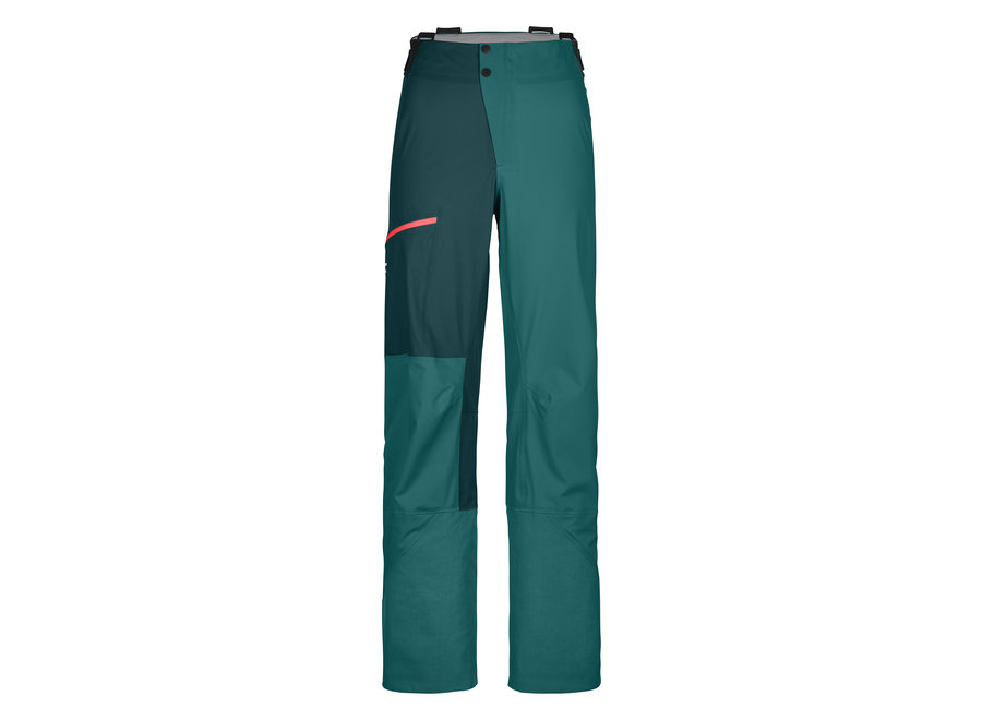 Women's 3L Ortler Pants Short - Pacific Green