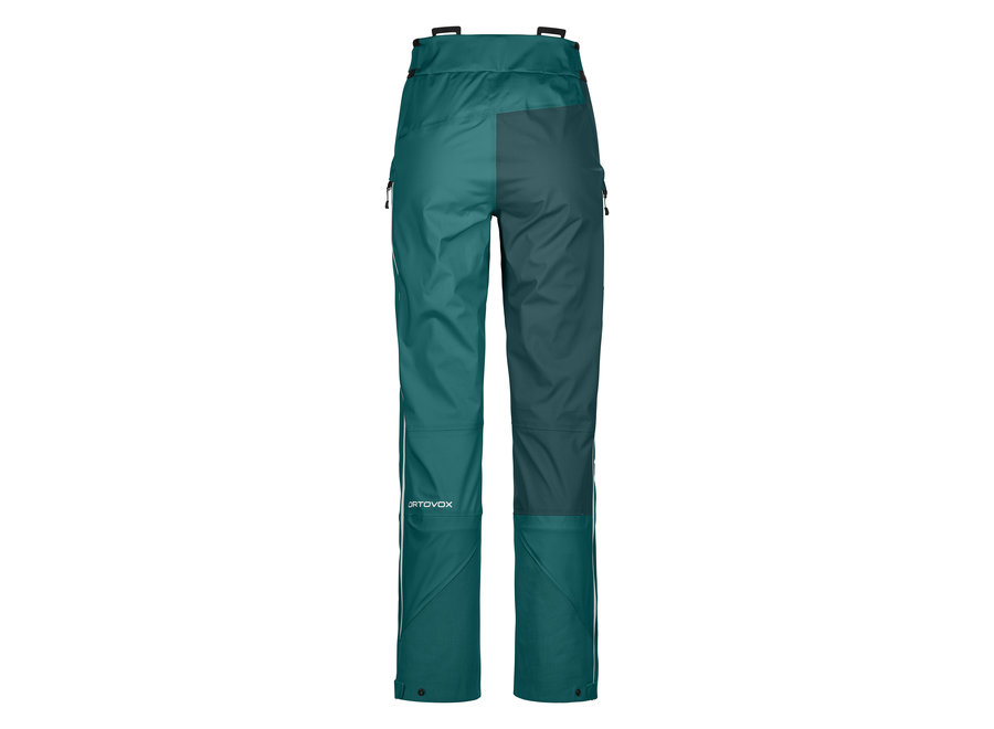 Women's 3L Ortler Pants short - Pacific Green