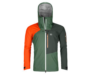 Men's 3L Ortler Jacket Green Forest Free Style Sport