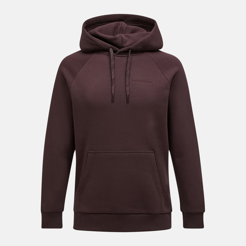 Peak Performance Original Small Logo Hood Men’S - Desert Plumen