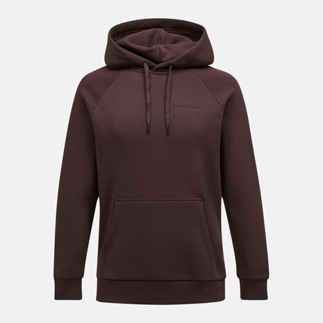 Peak Performance Original Small Logo Hood Men’S - Desert Plumen