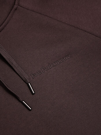 Peak Performance Original Small Logo Hood Men’S - Desert Plumen