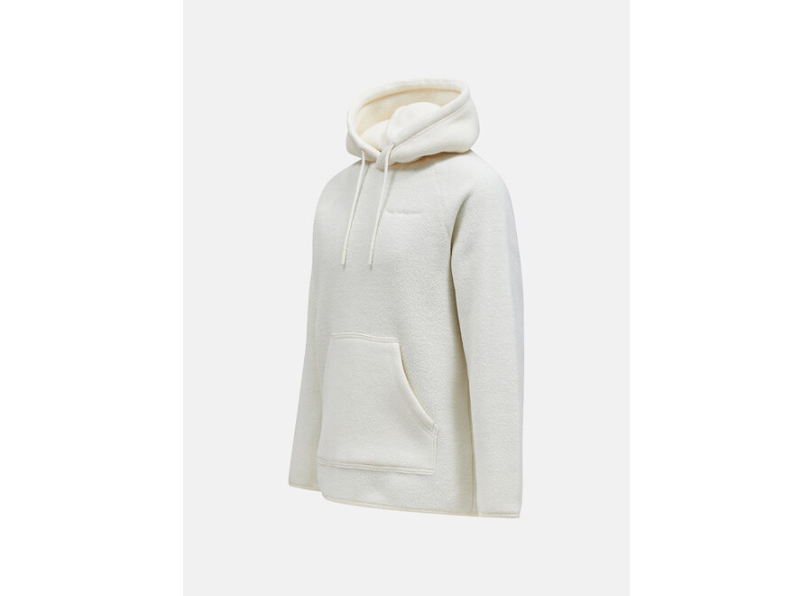 Men's Fleece Hood - Vintage White
