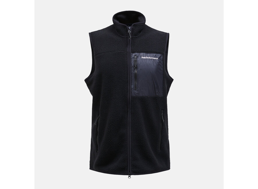 Pile Vest - Black