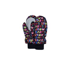 Barts Nylon Mitts Kids - Print/Black