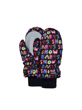 Barts Nylon Mitts Kids - Print/Black