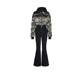 Perfect Moment Helen Ski Suit - Gunmetal Silver