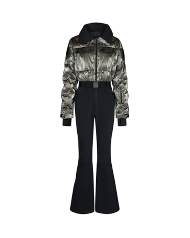 Perfect Moment Helen Ski Suit - Gunmetal Silver