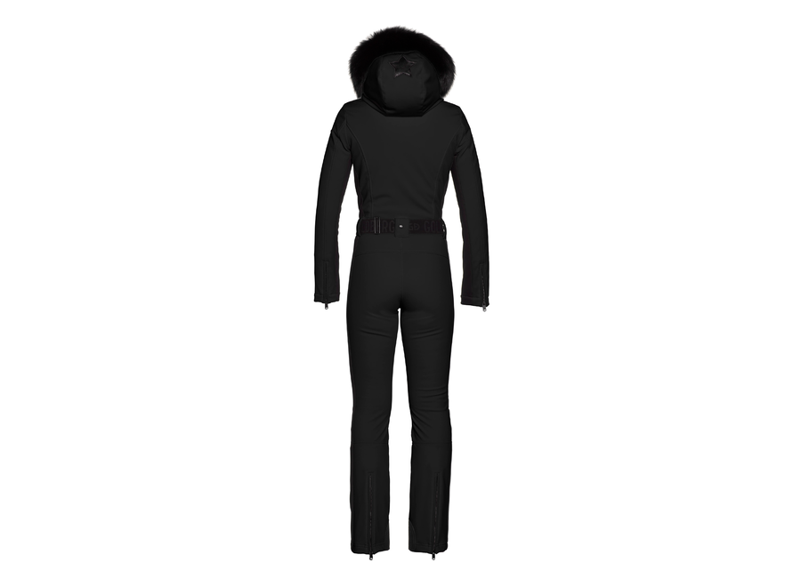 Parry Ski Jumpsuit Faux Border