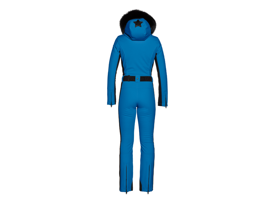 Parry Ski Jumpsuit Faux Border